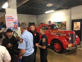Fire Prevention week at South Elgin open house