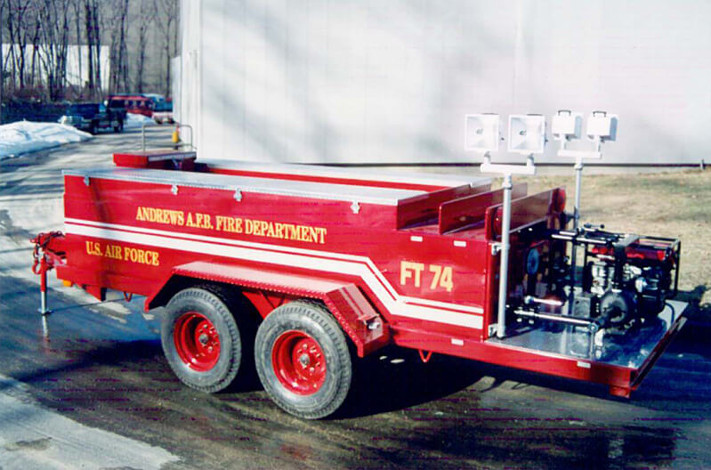 Foam Trailers Fire Fighting Foam Trailers for Sale UPF